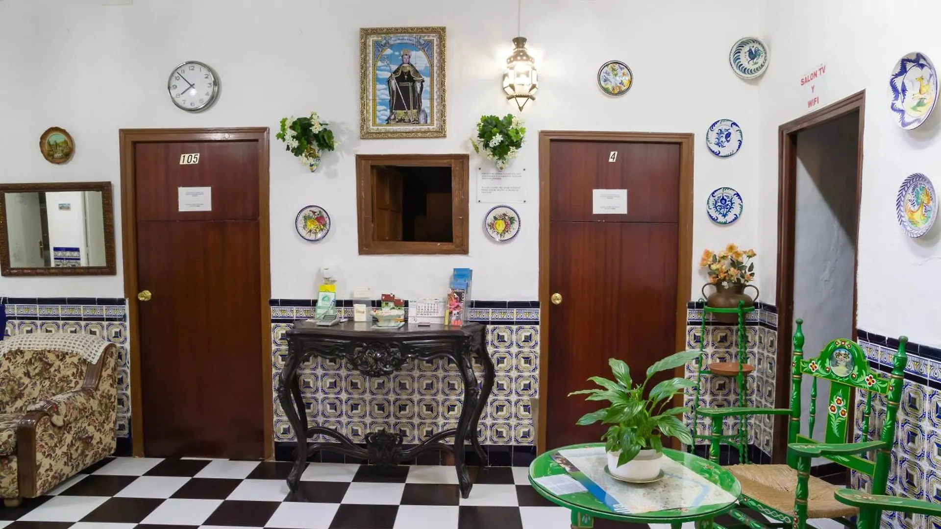 Pension San Benito Abad location